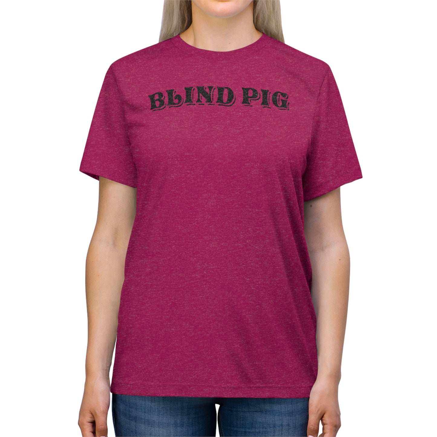 Unisex UltraSoft Triblend Tee | The Blind Pig Glasses