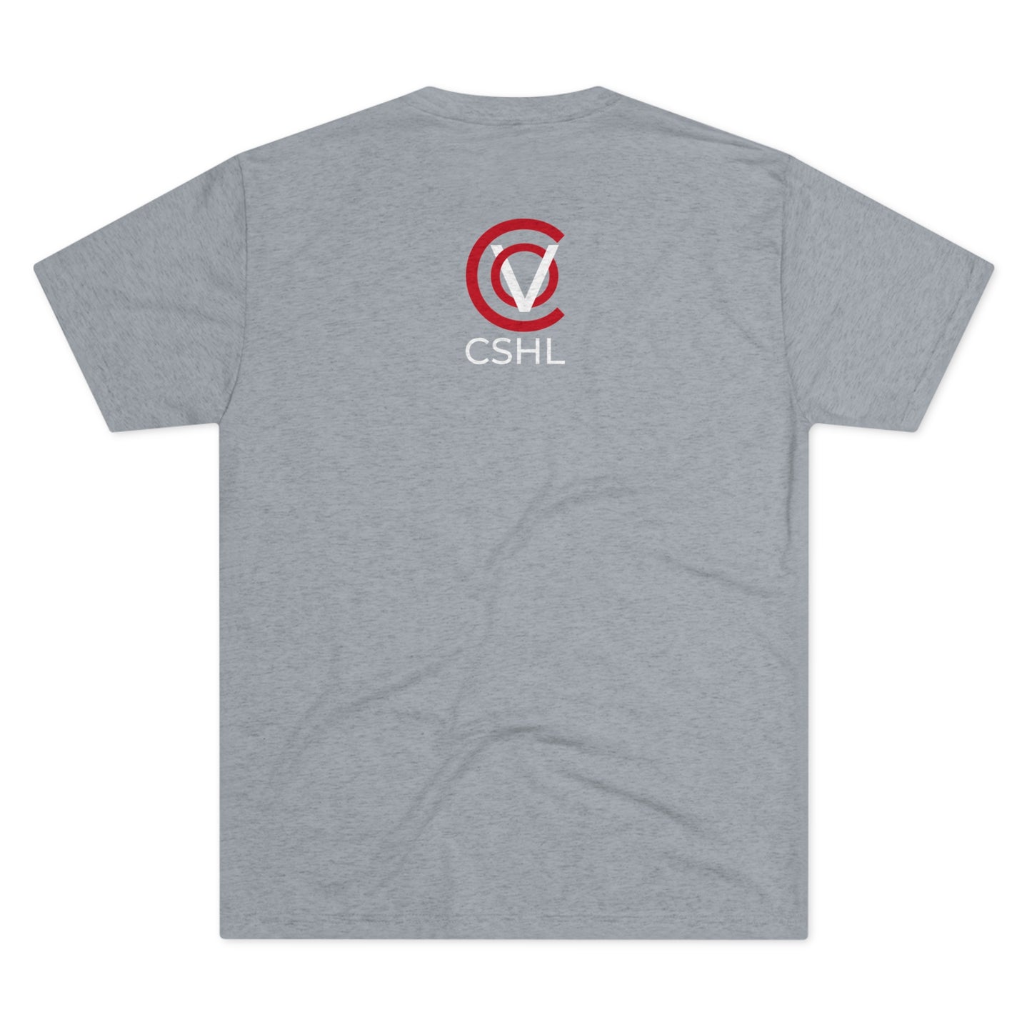 Unisex Tri-Blend Crew Tee | CSHL The COV Red Ball