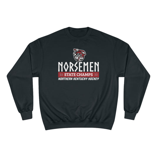 Champion Sweatshirt | Norsemen Hockey State Champs