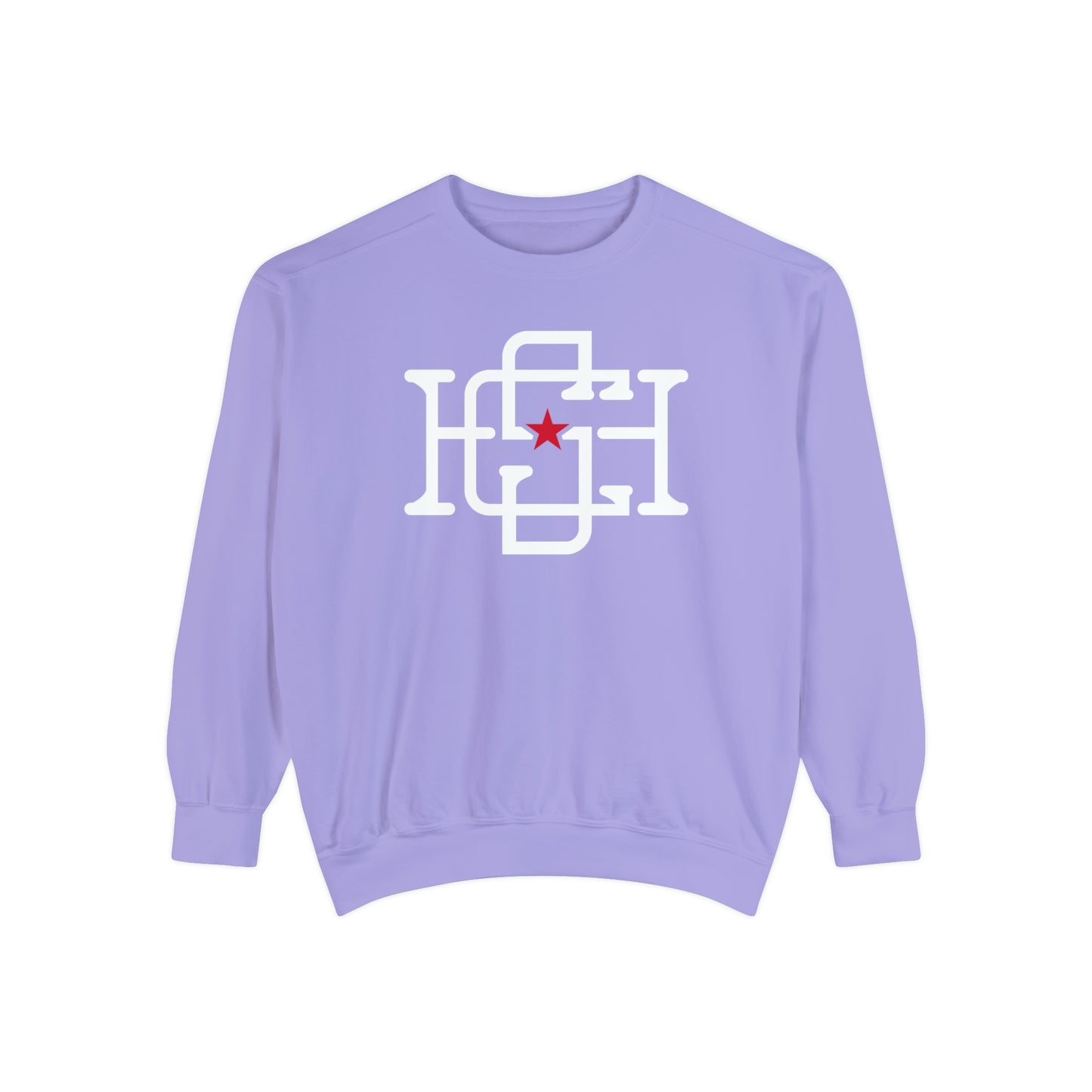 Unisex Comfort Colors Crewneck Sweatshirt | CSHL Knot Logo