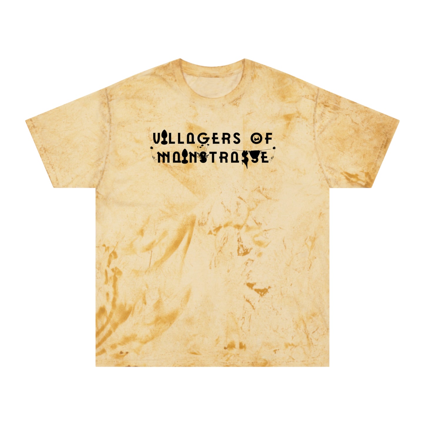 Unisex Comfort Colors Color Blast T-Shirt | Villagers of Mainstrasse VOM Words w/ Sights
