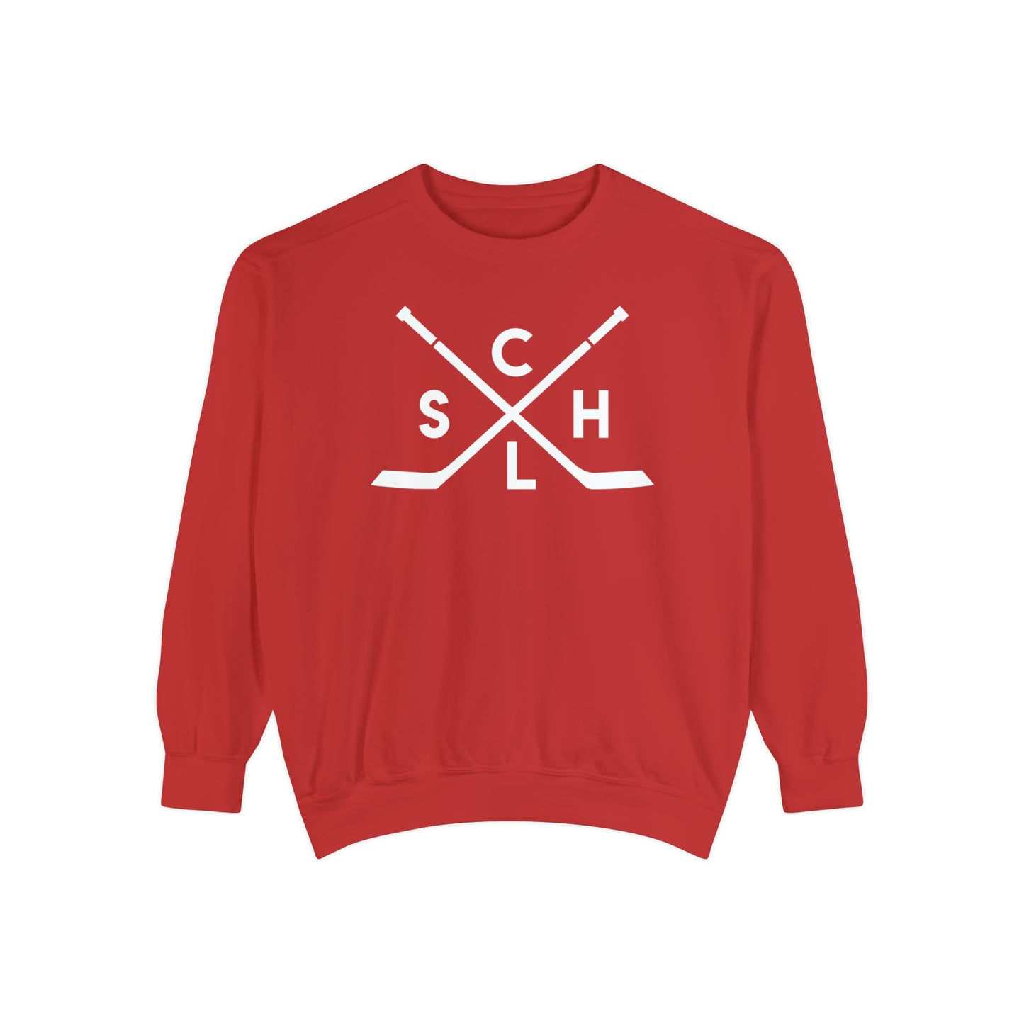 Unisex Comfort Colors Crewneck Sweatshirt | CSHL X-Sticks