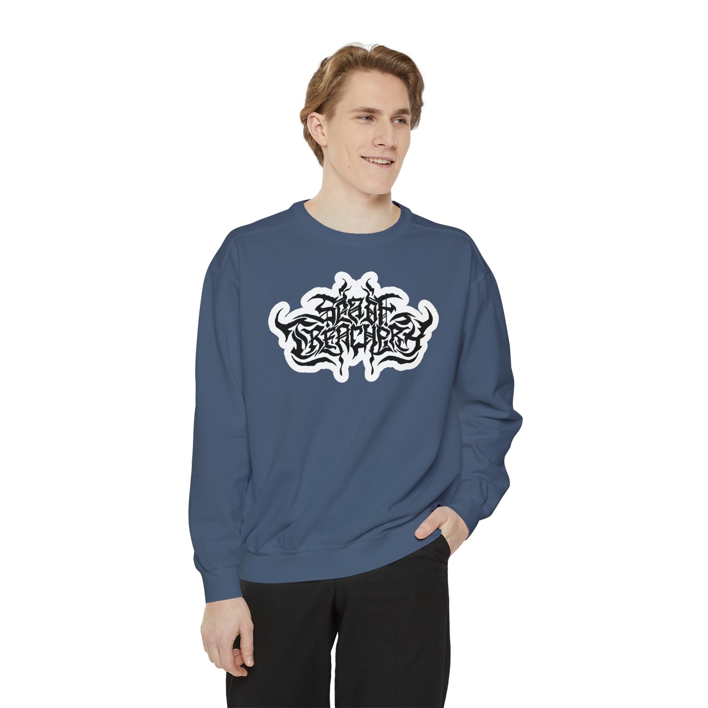 Unisex Comfort Colors Crewneck Sweatshirt | Sea of Treachery Logo