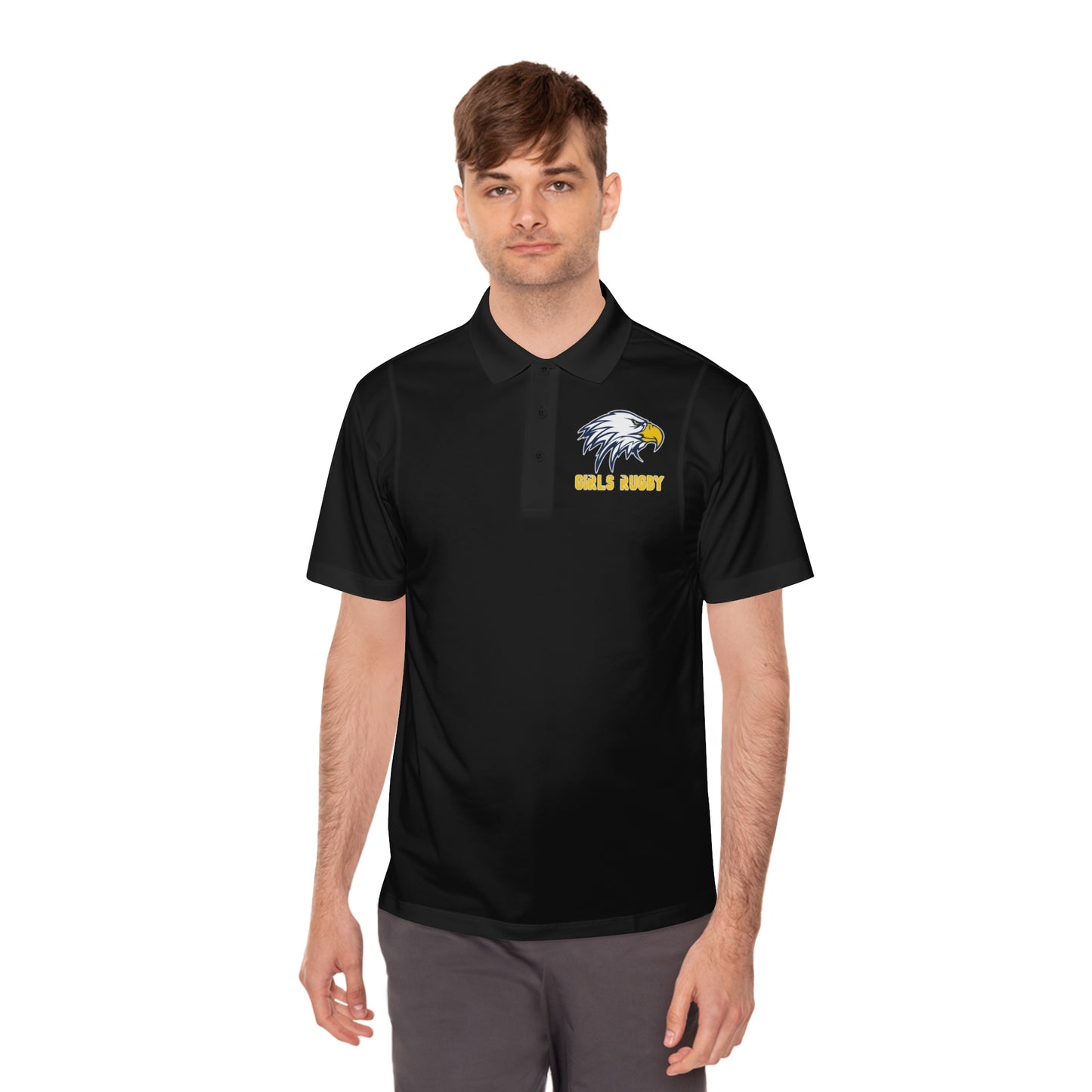 Unisex Sport Polo Shirt | Cincinnati Girls Rugby Logo Color