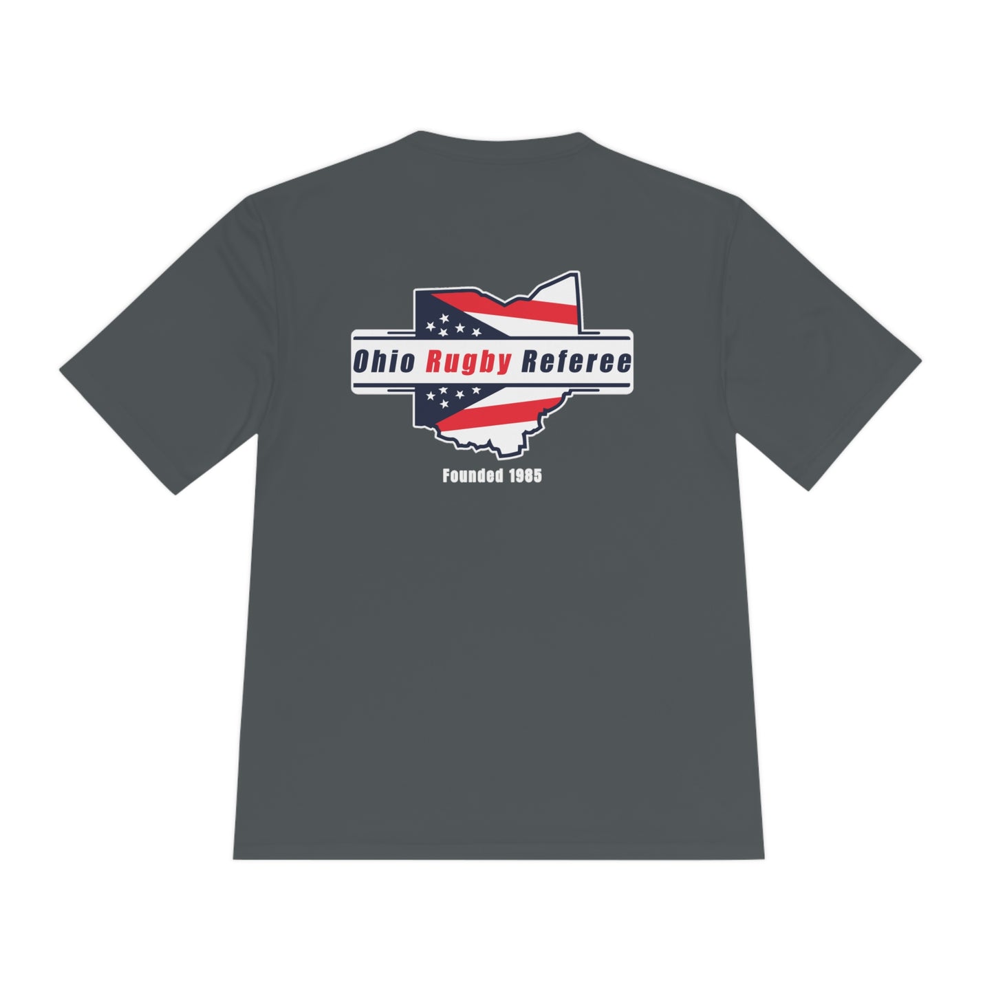 Unisex Moisture Wicking Tee | Ohio Rugby Referee Society