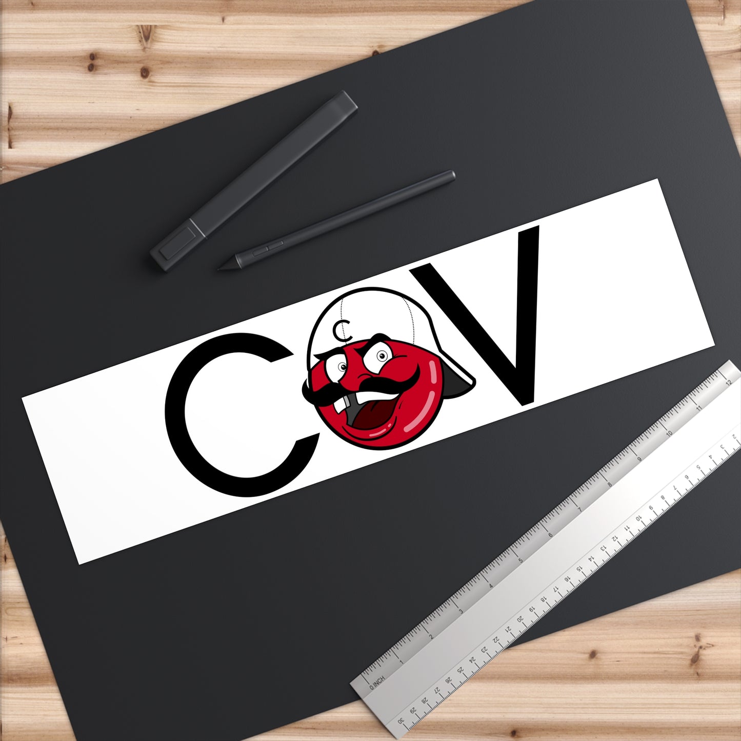 Bumper Stickers | Cov Red Ball