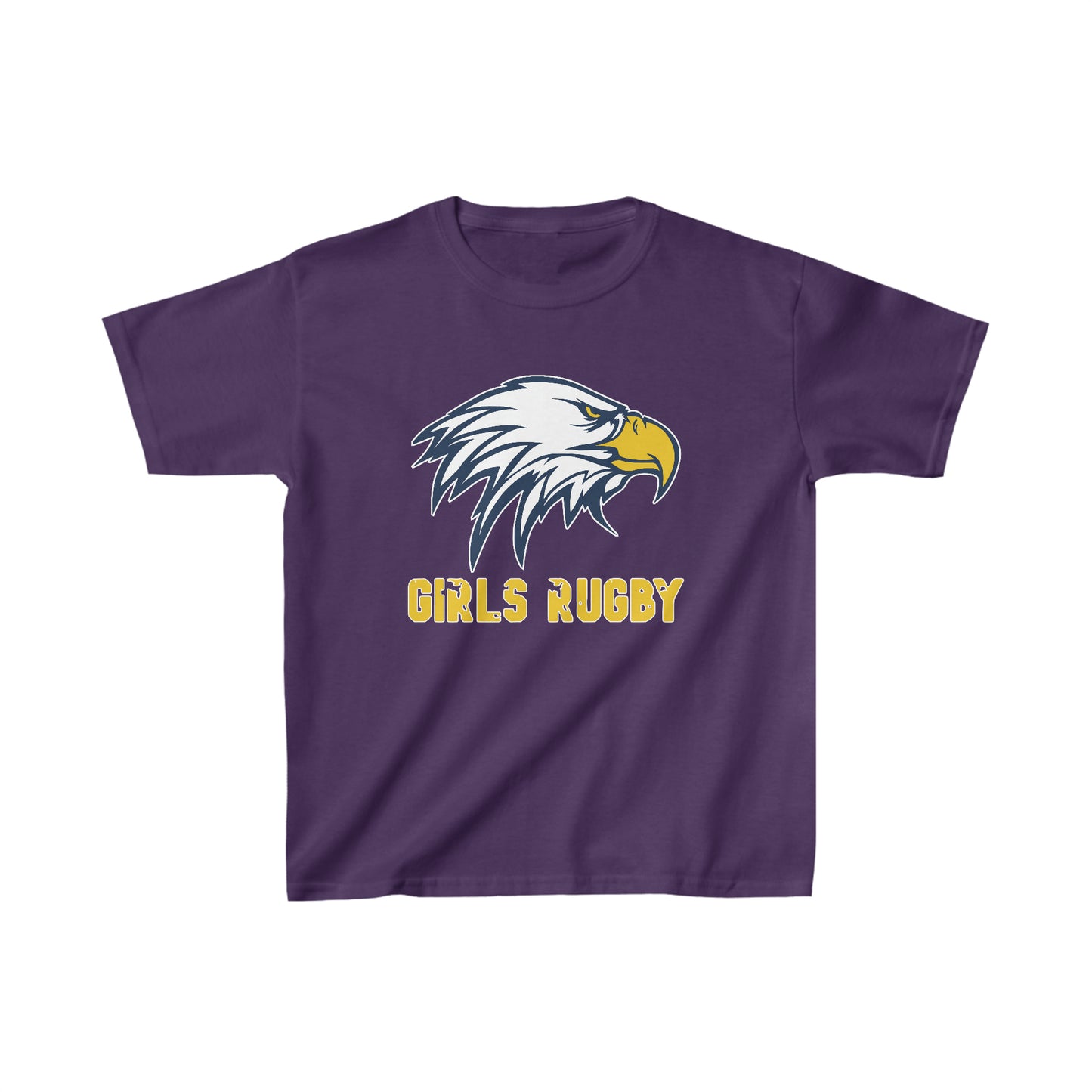 Kids Heavy Cotton™ Tee | Cincinnati Girls Rugby Logo Color