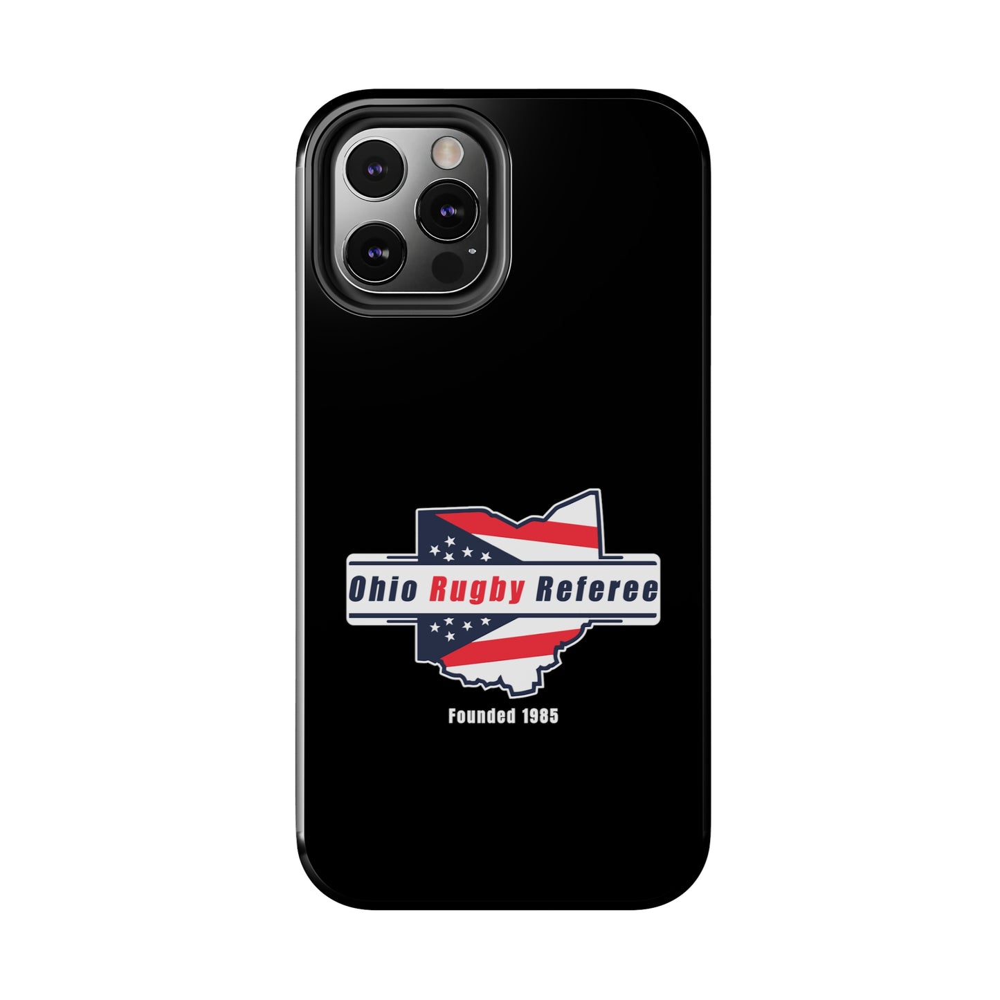 Black Tough Phone Cases | Ohio Rugby Referee Society