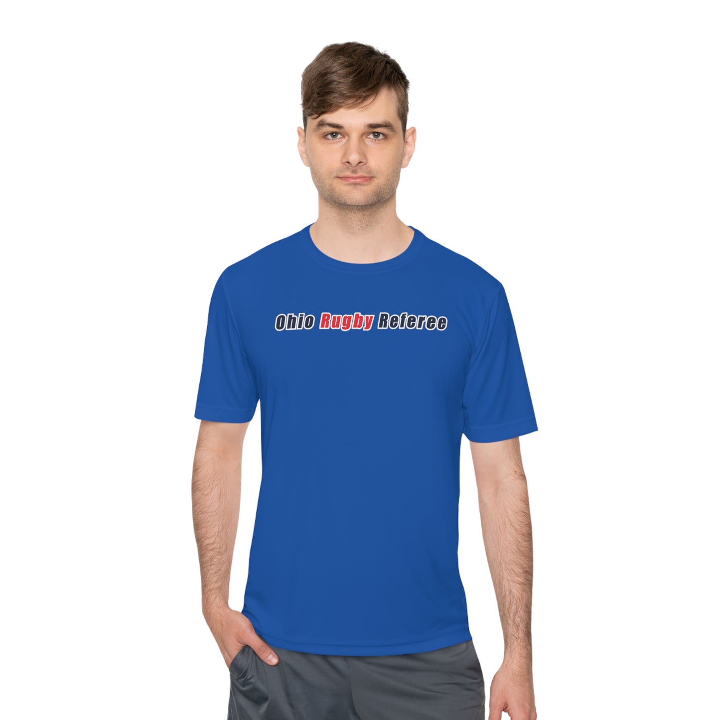 Unisex Moisture Wicking Tee | Ohio Rugby Referee Society
