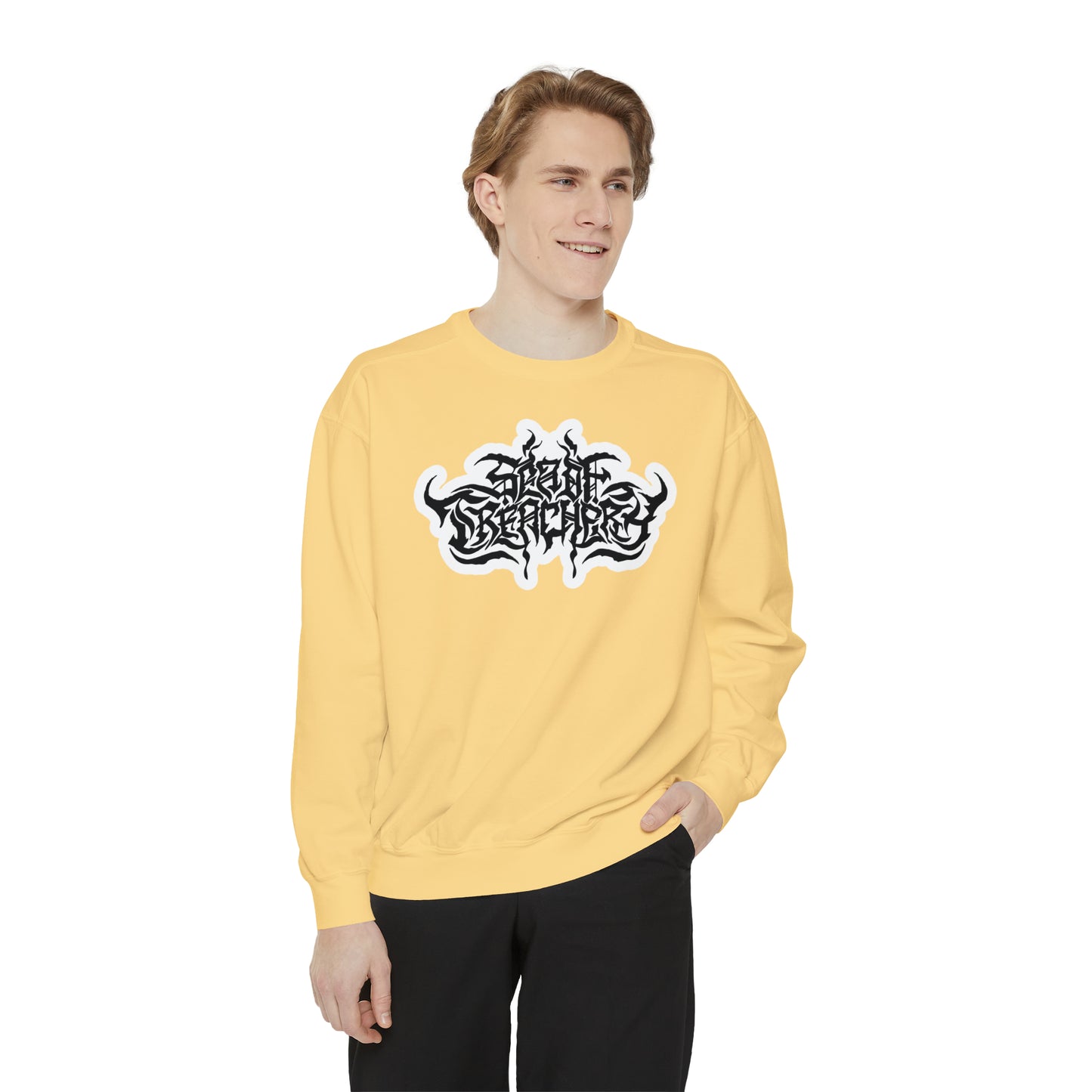Unisex Comfort Colors Crewneck Sweatshirt | Sea of Treachery Logo