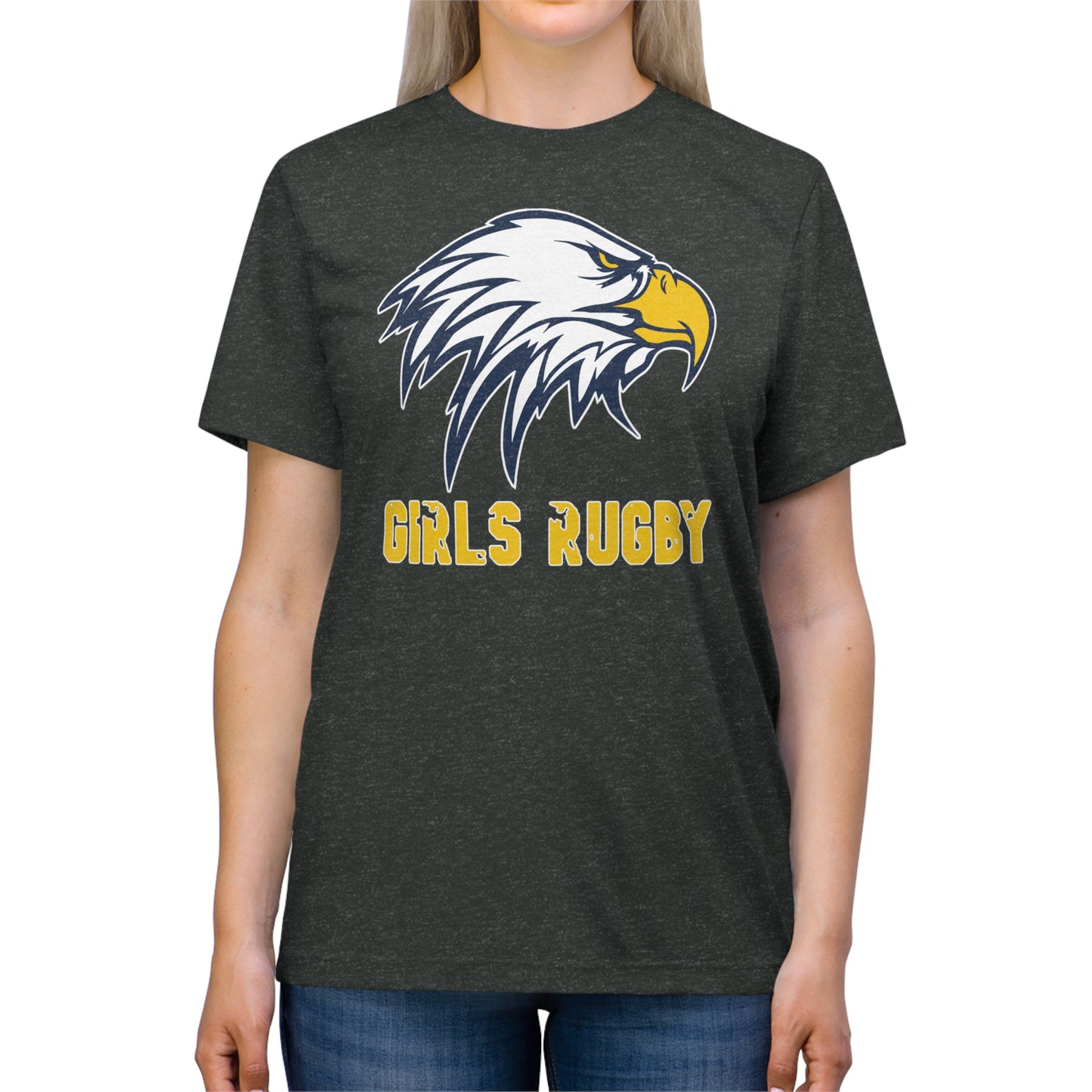 Unisex Triblend Tee | Cincinnati Girls Rugby Logo Color