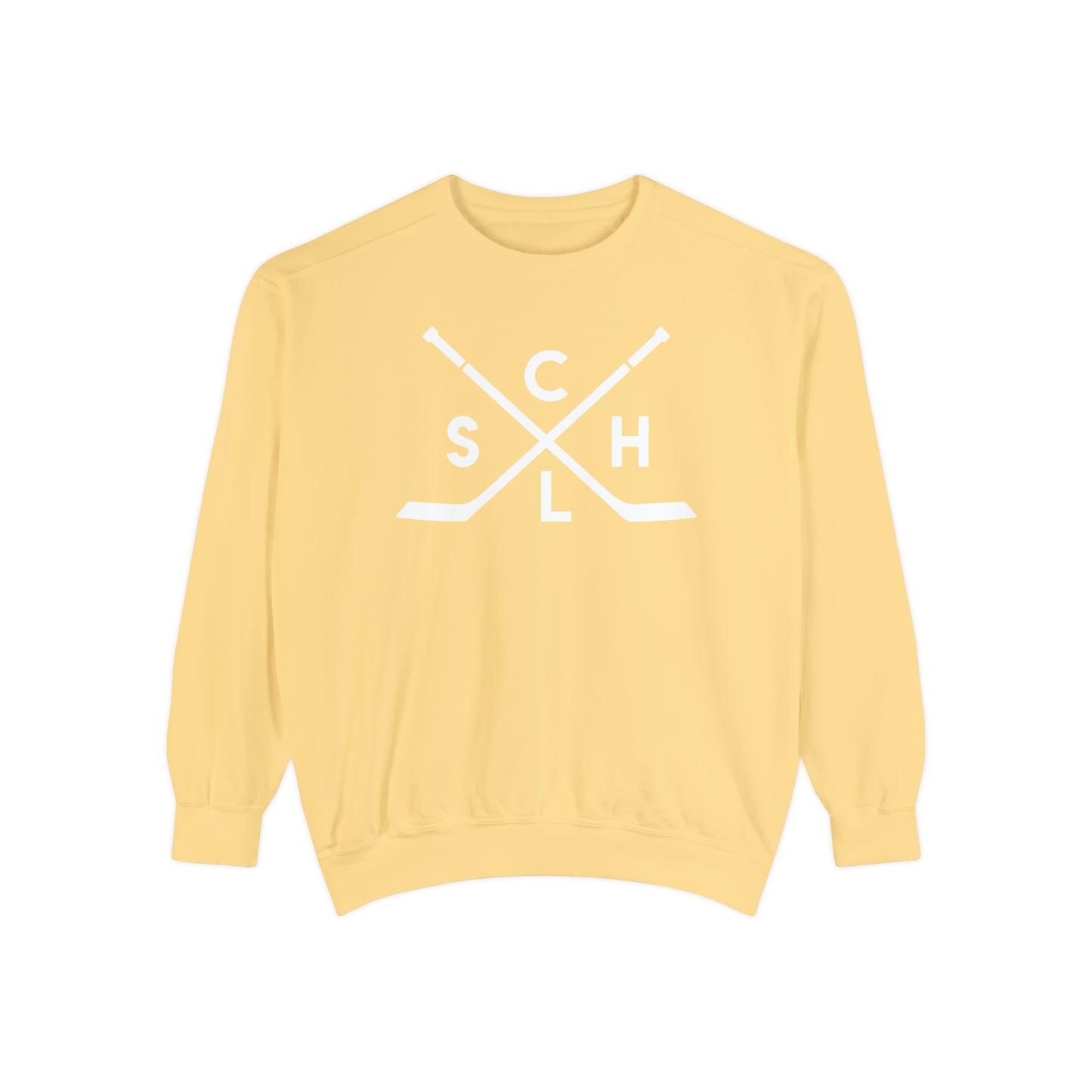 Unisex Comfort Colors Crewneck Sweatshirt | CSHL X-Sticks