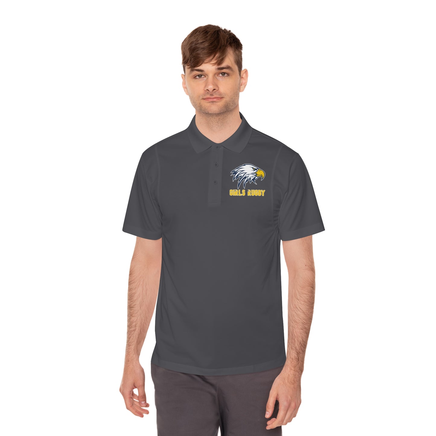 Unisex Sport Polo Shirt | Cincinnati Girls Rugby Logo Color