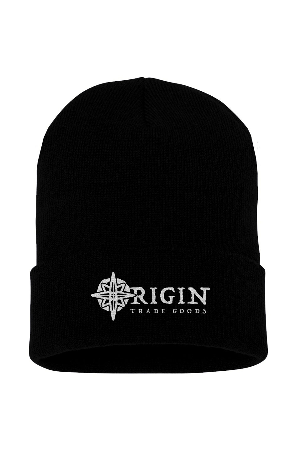 Embroidered Cuffed Beanie | Origin Trade Goods