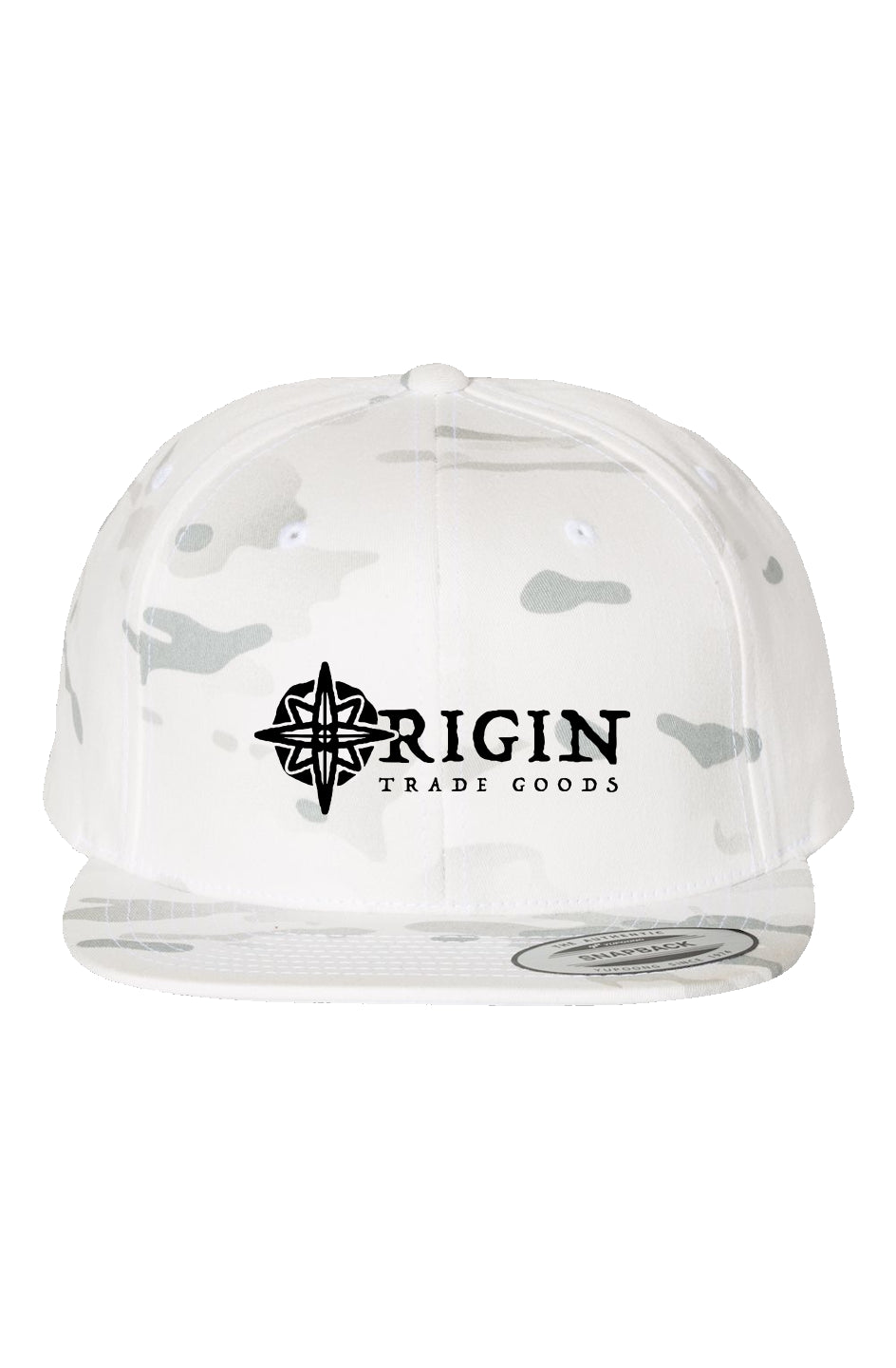 Embroidered Multicam Alpine Premium Snapback | Origin Trade Goods
