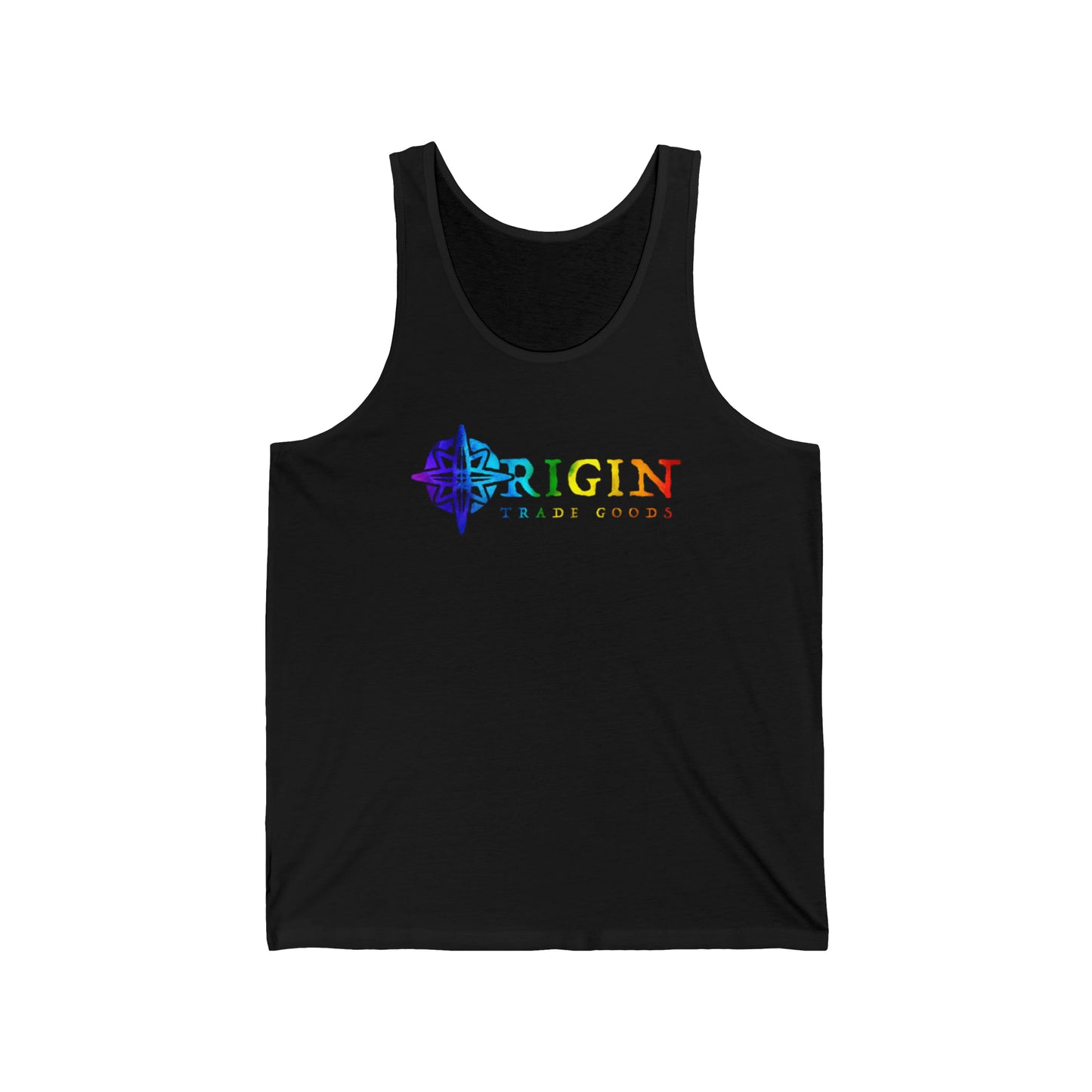 Unisex Jersey Tank | Origin Trade Goods Color Blast