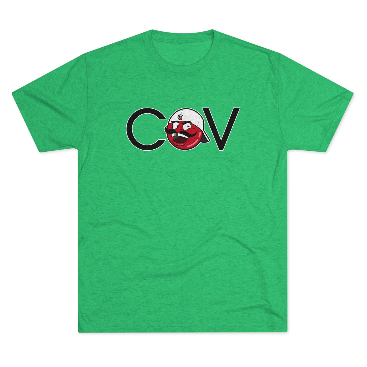 Unisex Tri-Blend Crew Tee | CSHL The COV Red Ball