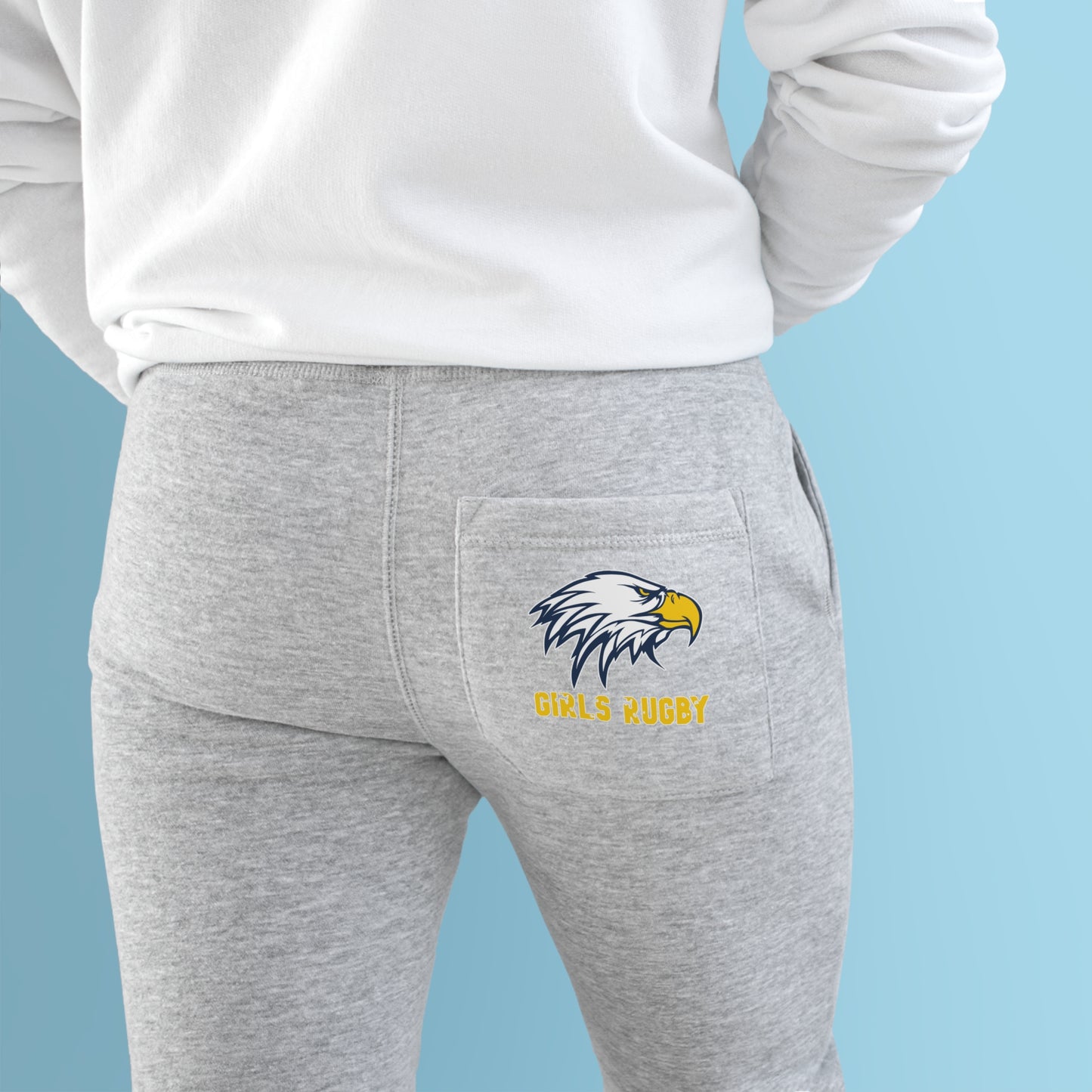 Unisex Premium Fleece Joggers | Cincinnati Girls Rugby Logo Color
