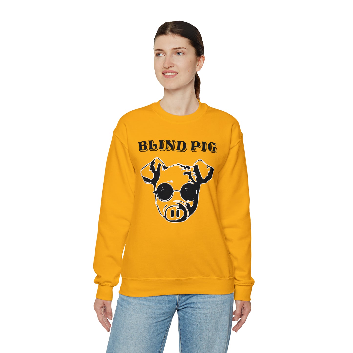 Unisex Heavy Blend™ Crewneck | The Blind Pig Glasses