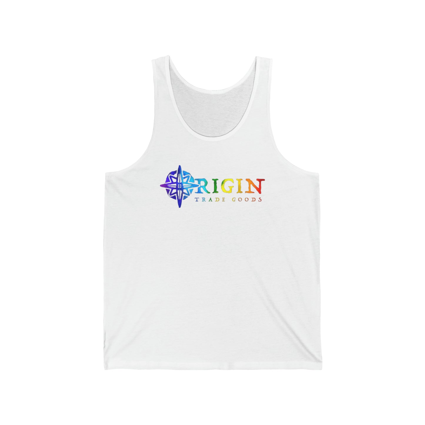 Unisex Jersey Tank | Origin Trade Goods Color Blast