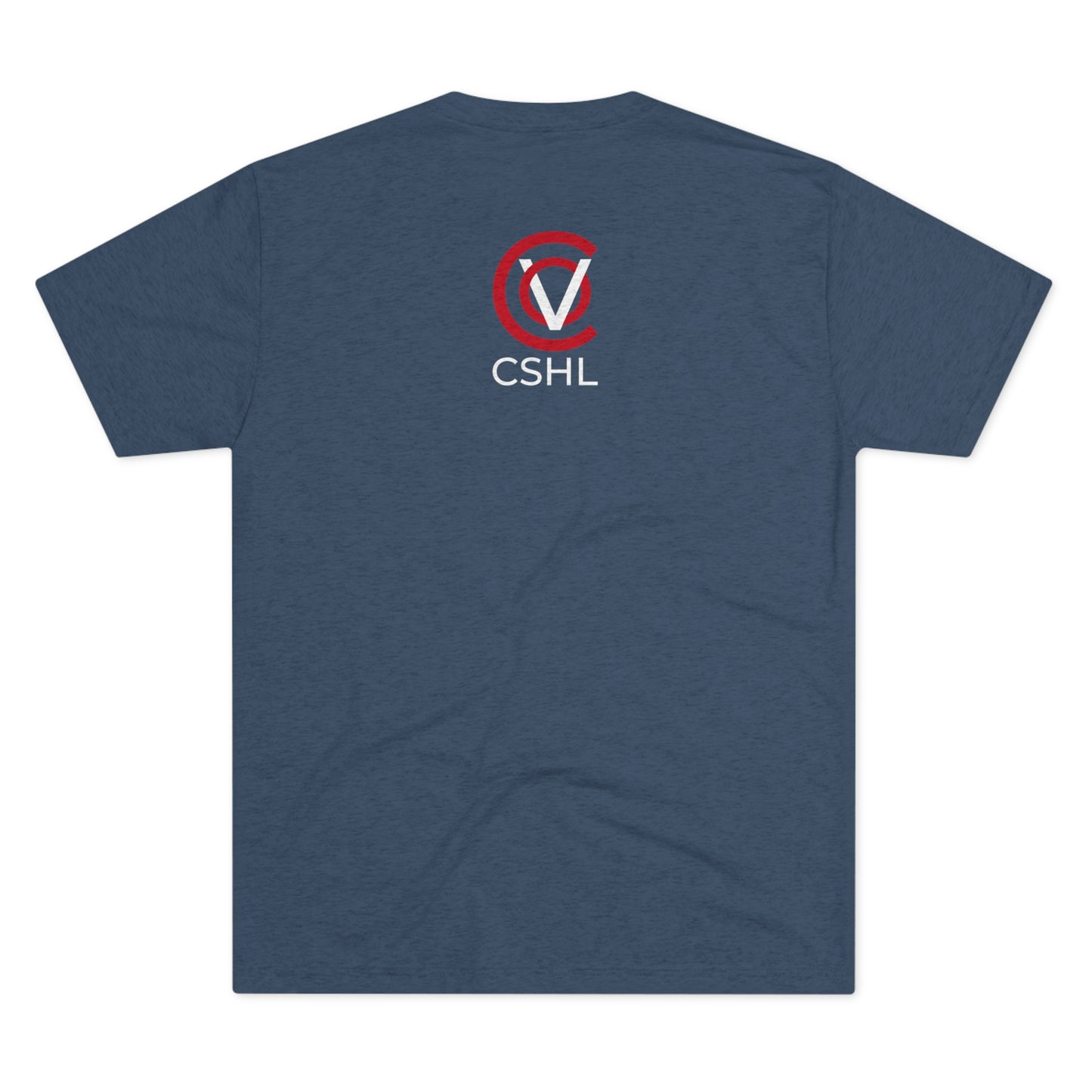 Unisex Tri-Blend Crew Tee | CSHL The COV Red Ball