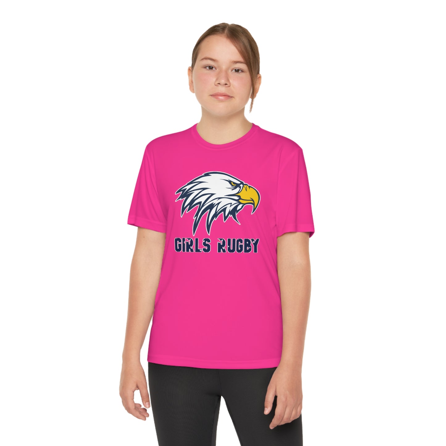 Unisex Youth Wicking Tee | Cincinnati Girls Rugby Logo Color