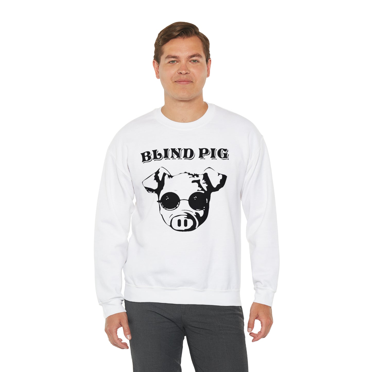 Unisex Heavy Blend™ Crewneck | The Blind Pig Glasses
