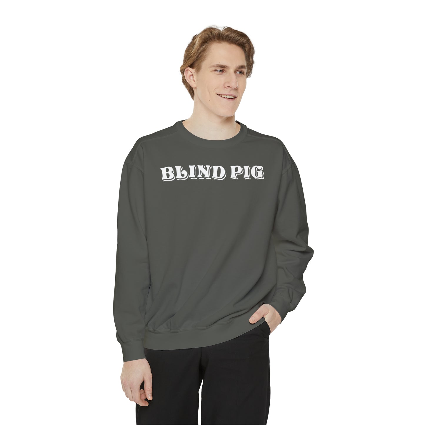 Unisex Comfort Colors Crewneck Sweatshirt | The Blind Pig Glasses
