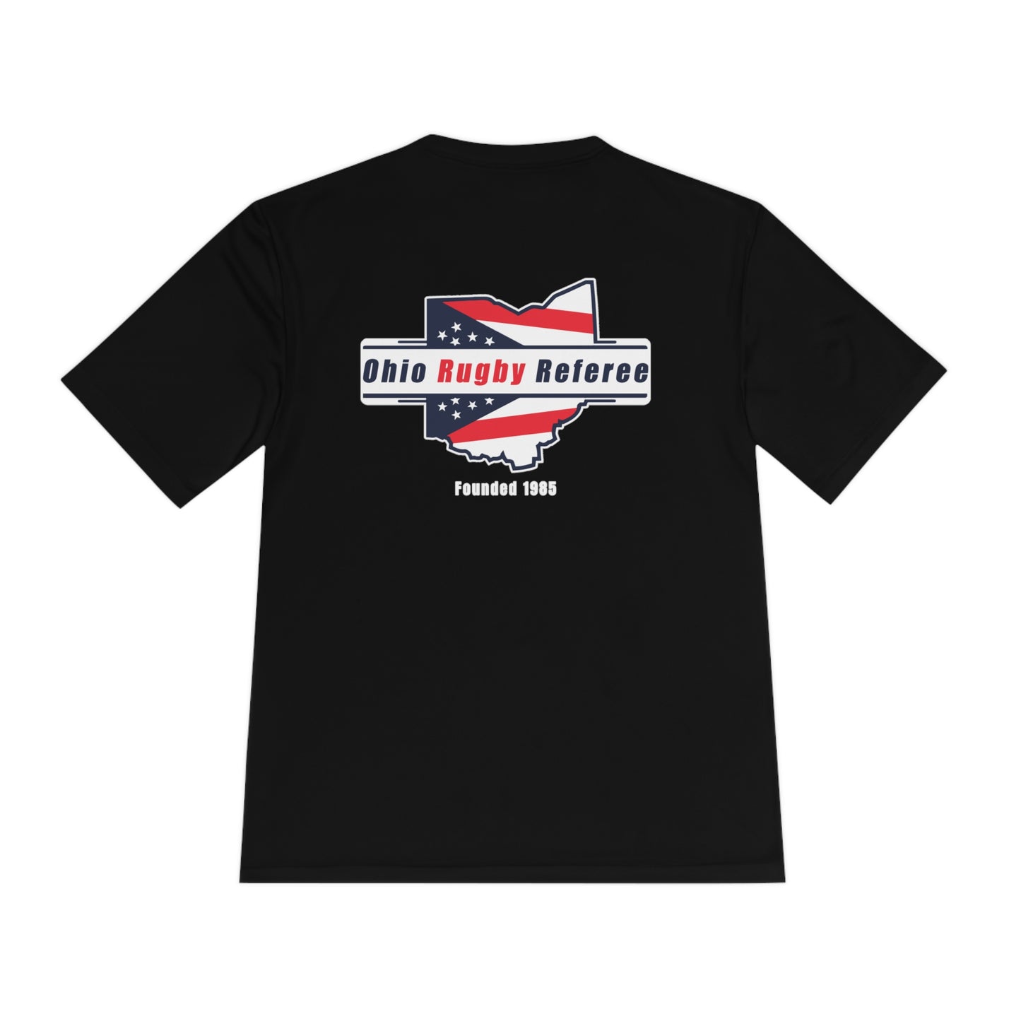 Unisex Moisture Wicking Tee | Ohio Rugby Referee Society