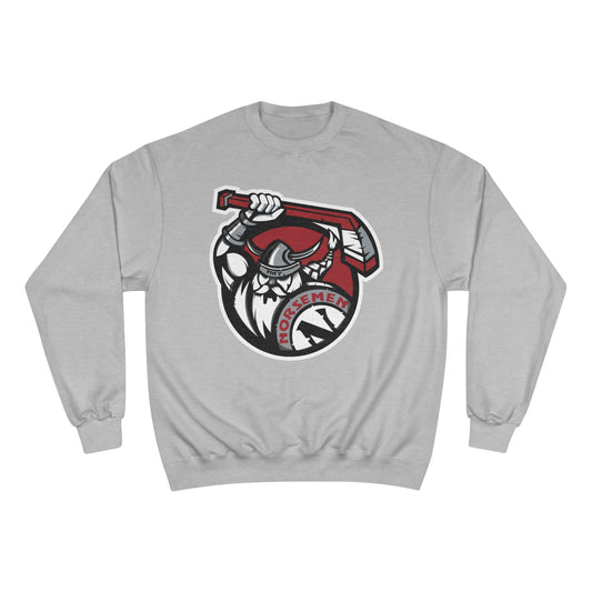 Unisex Champion Crewneck Sweatshirt | Norsemen Hockey Color Logo