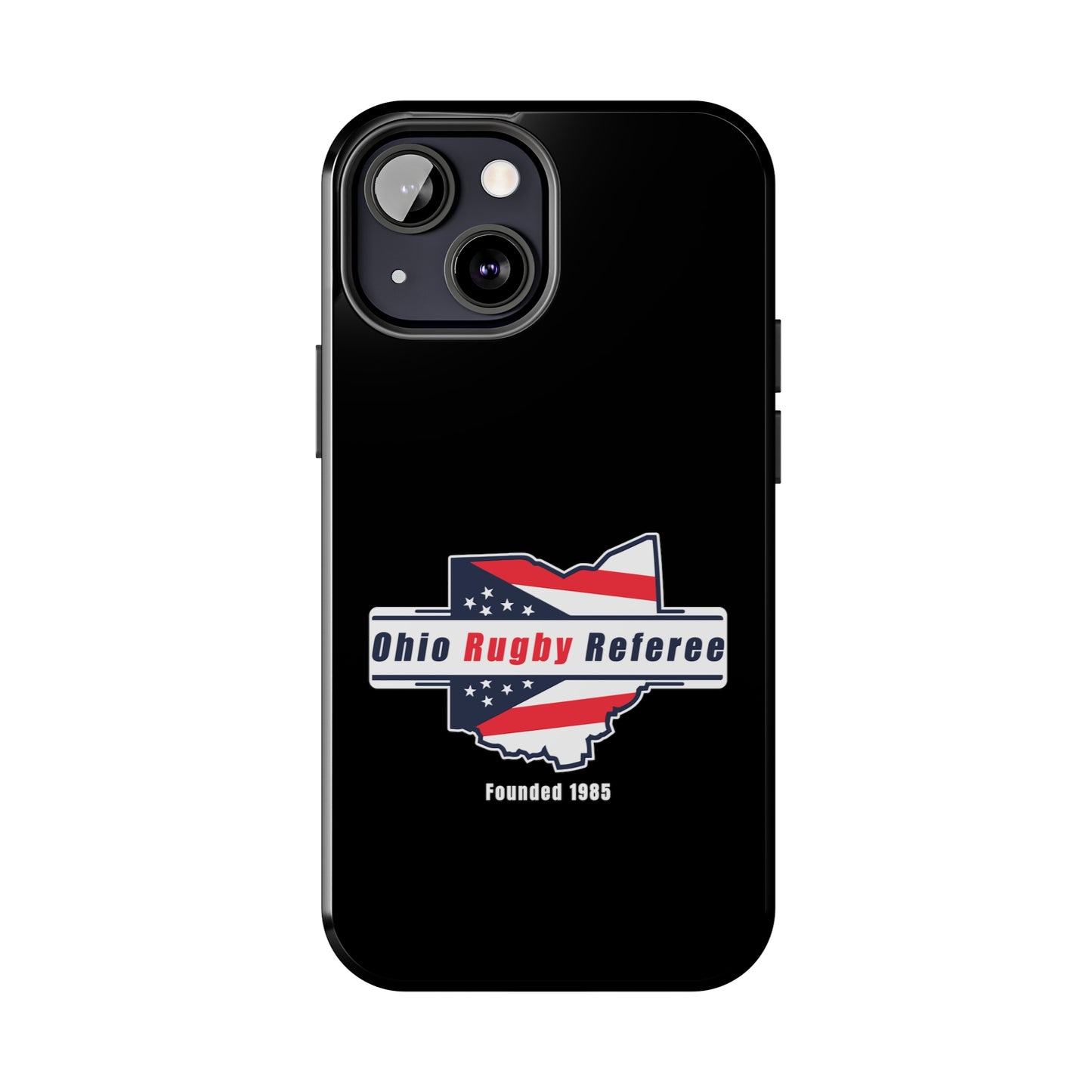Black Tough Phone Cases | Ohio Rugby Referee Society