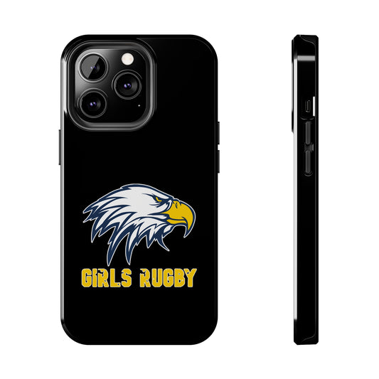 Black Tough Phone Cases | Cincinnati Girls Rugby Logo Color