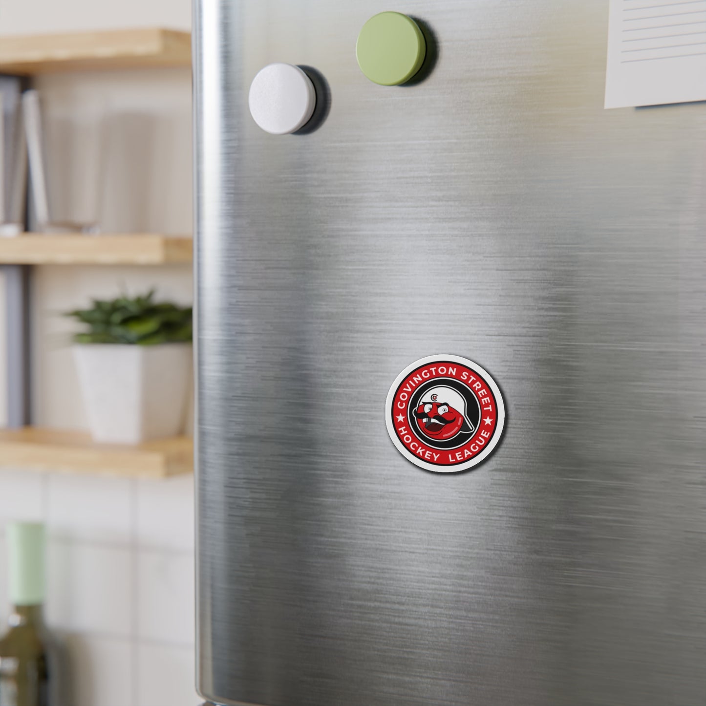 Die-Cut Magnets | CSHL Cov Red Ball