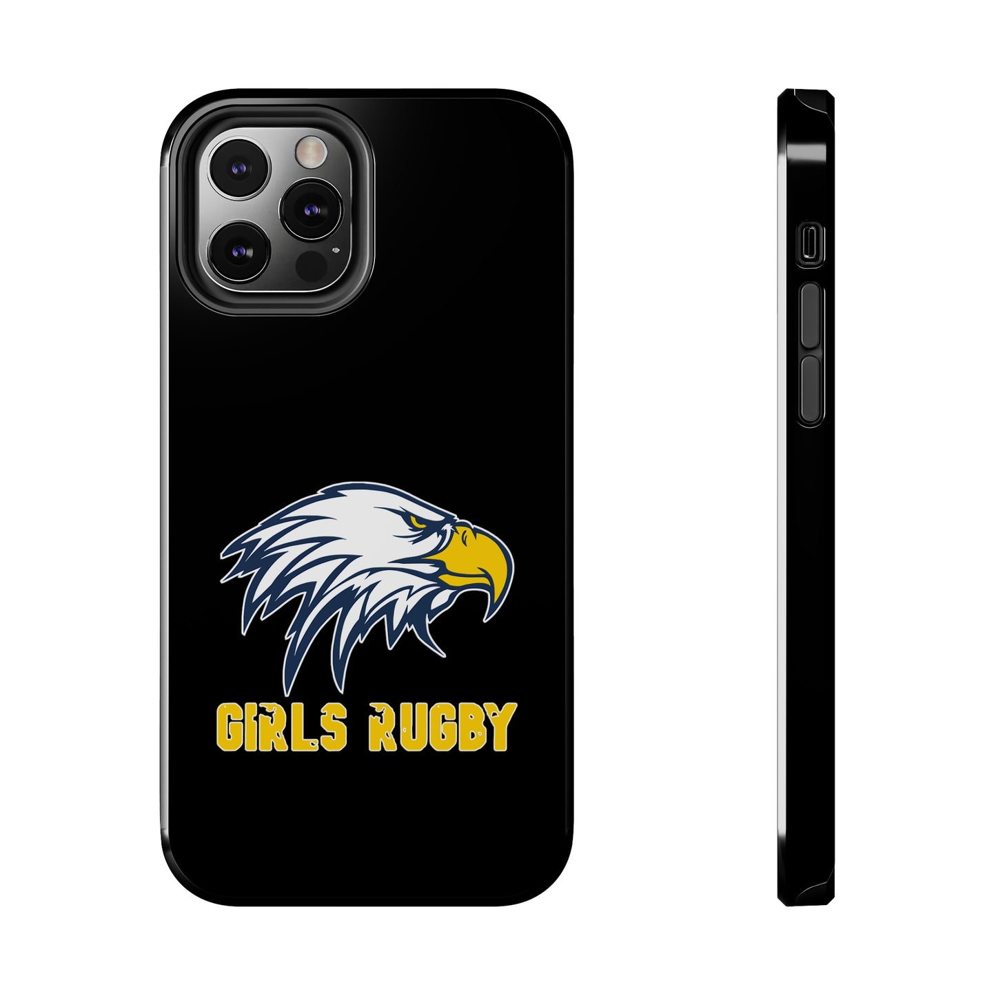 Black Tough Phone Cases | Cincinnati Girls Rugby Logo Color