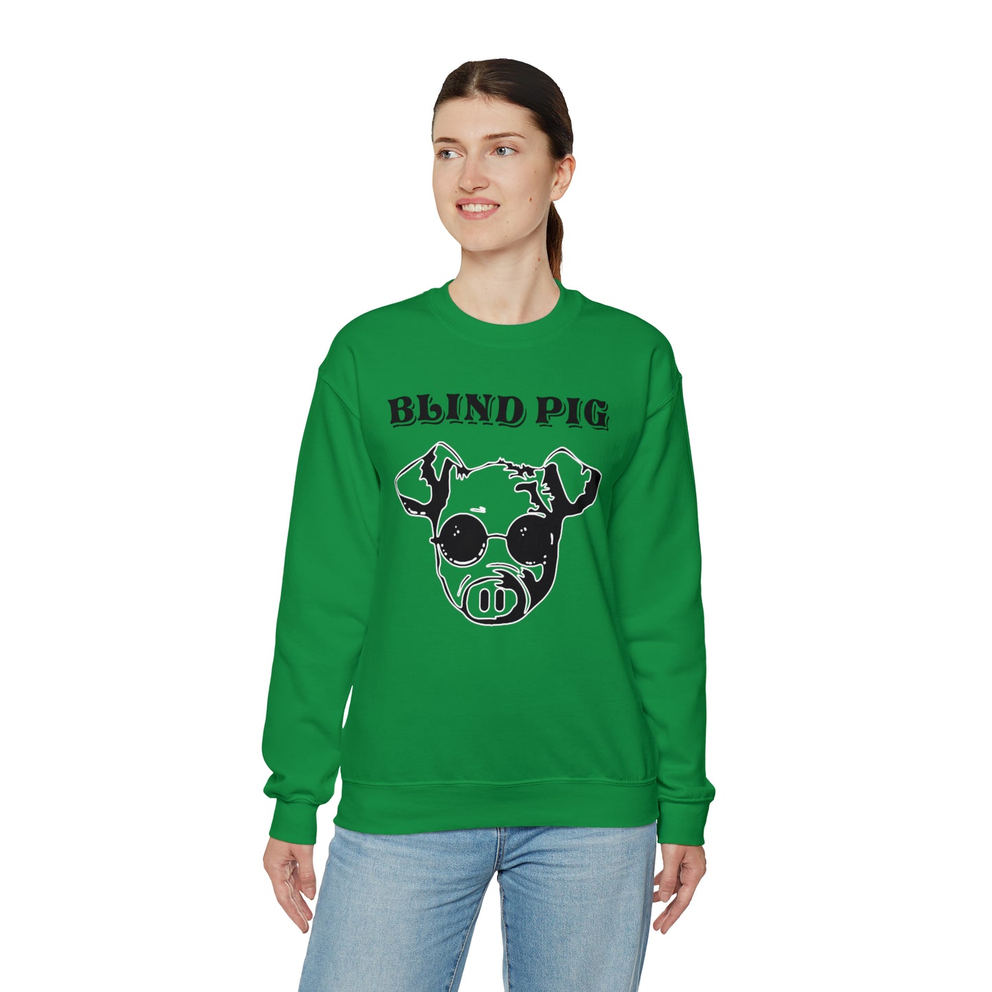 Unisex Heavy Blend™ Crewneck | The Blind Pig Glasses