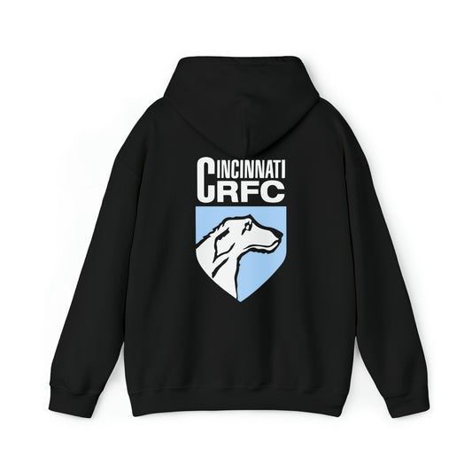 Unisex Heavy Blend™ Hoodie | CRFC Wolfhounds Blue Crest