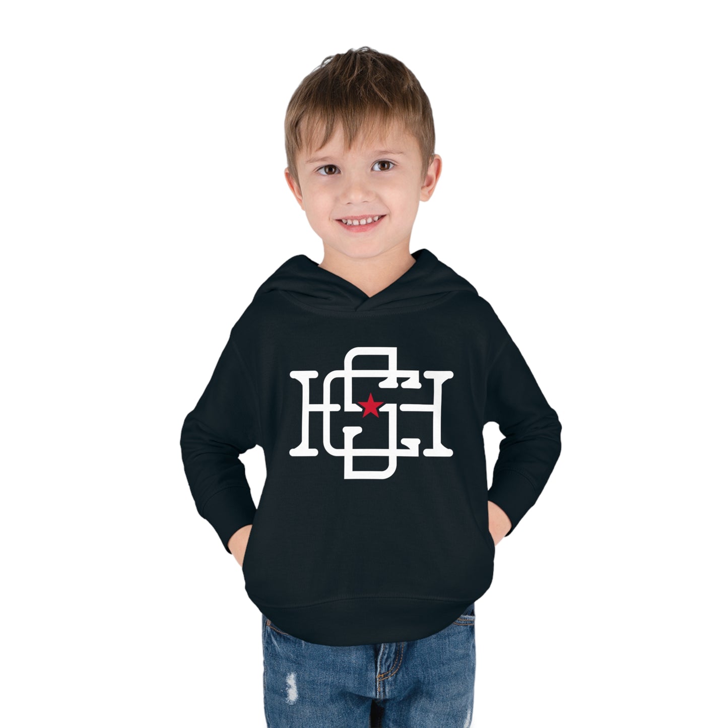 Toddler Pullover Fleece Hoodie | CSHL Knot Logo