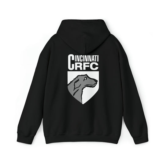 Unisex Heavy Blend™ Hoodie | CRFC Wolfhounds White Crest