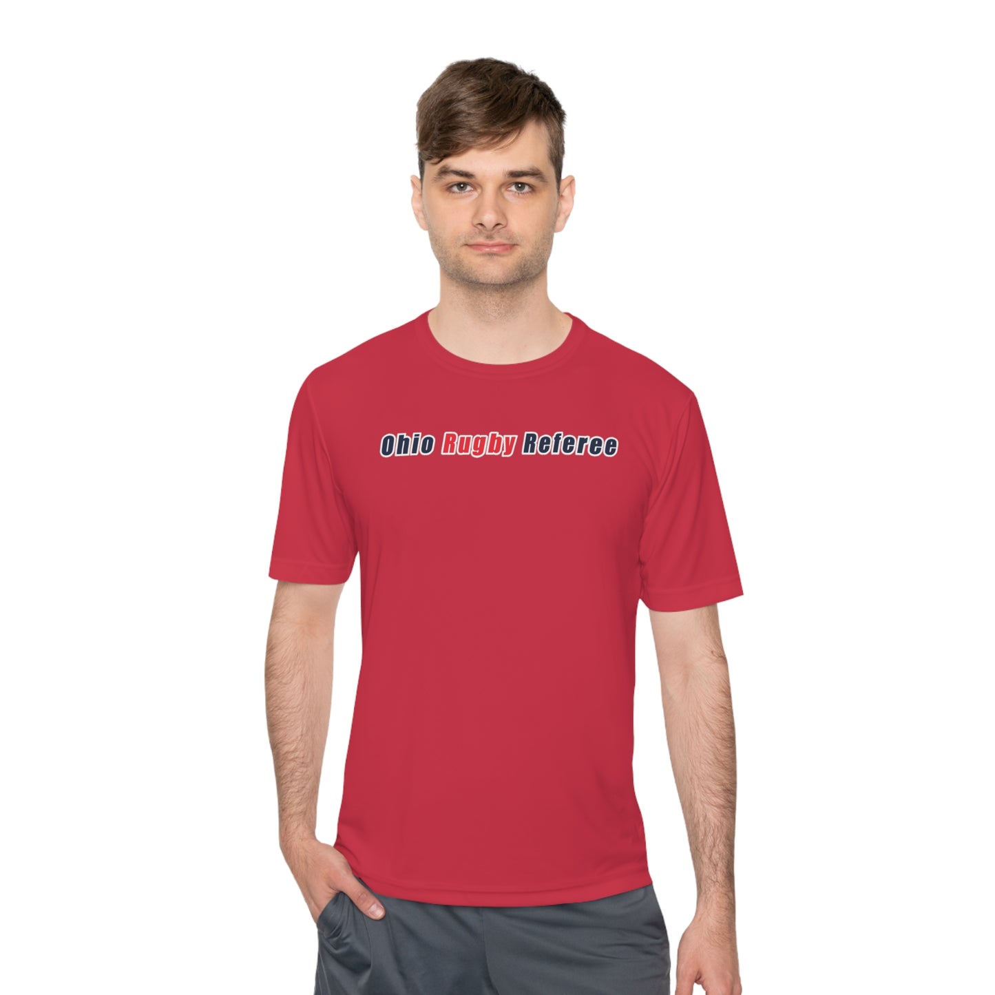 Unisex Moisture Wicking Tee | Ohio Rugby Referee Society