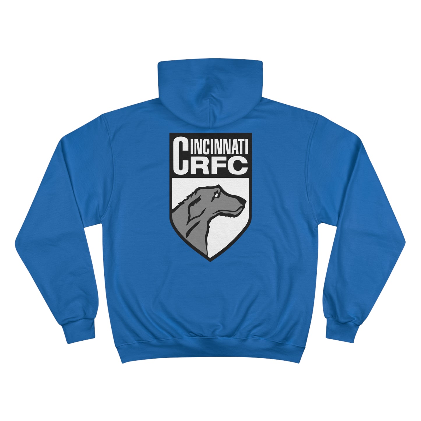 Unisex Champion Hoodie | CRFC Wolfhounds White Crest