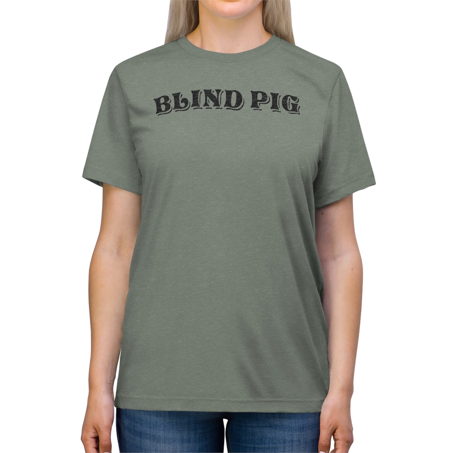 Unisex UltraSoft Triblend Tee | The Blind Pig Glasses