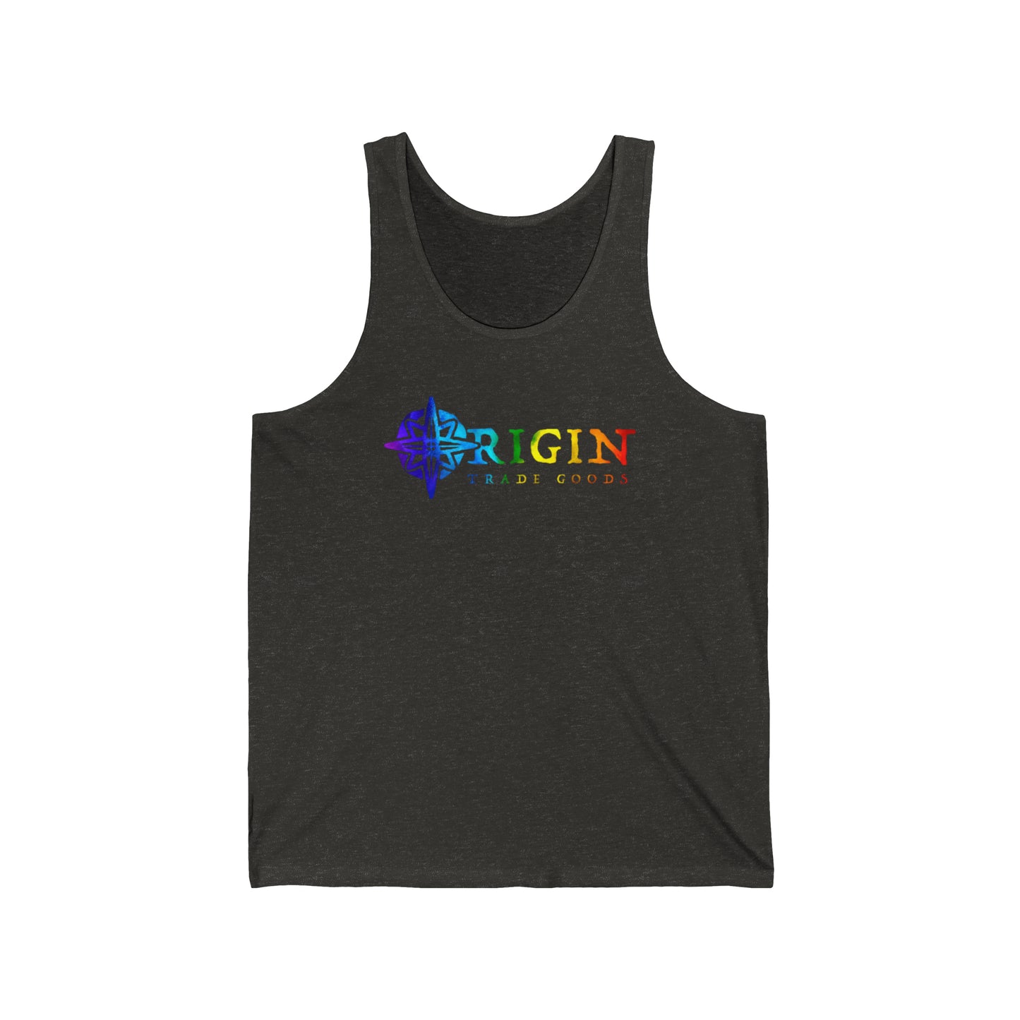 Unisex Jersey Tank | Origin Trade Goods Color Blast