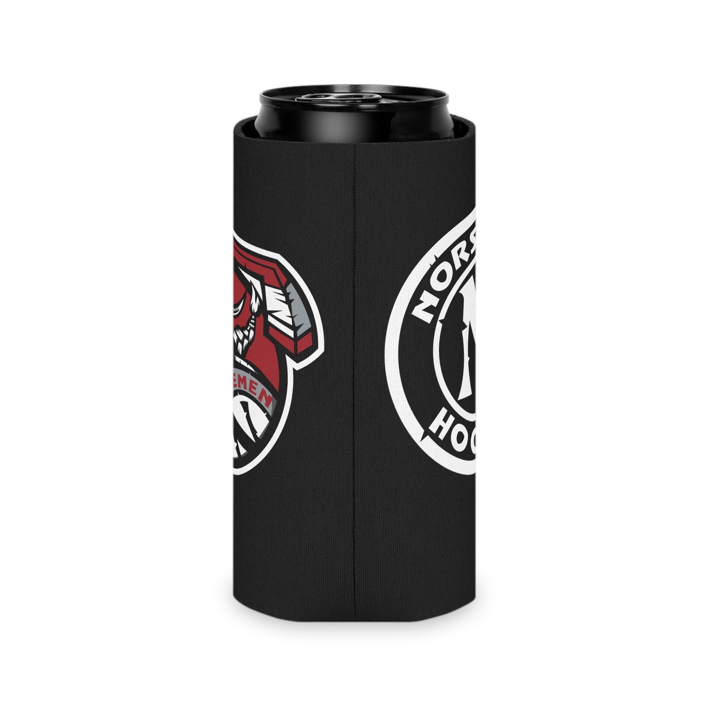 Black Coozie (Reg. & Thin) | Norsemen Hockey Color Logo