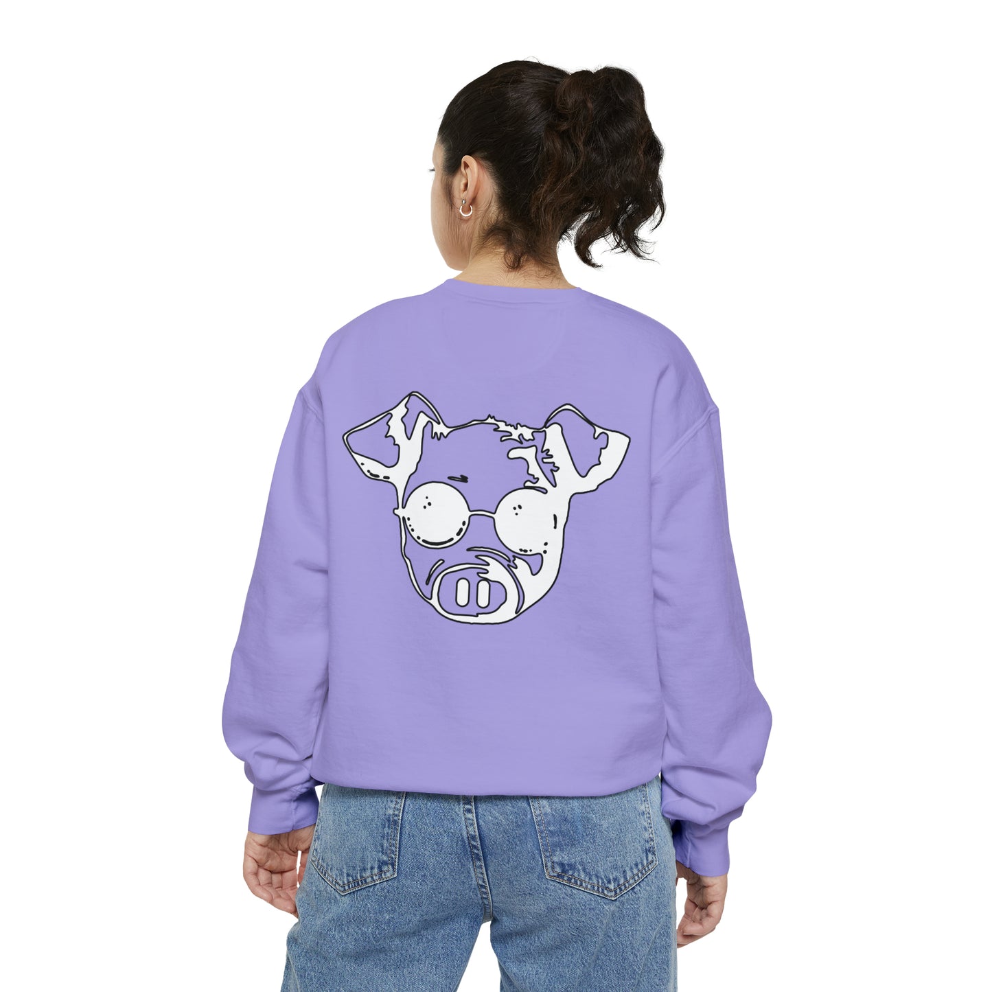 Unisex Comfort Colors Crewneck Sweatshirt | The Blind Pig Glasses