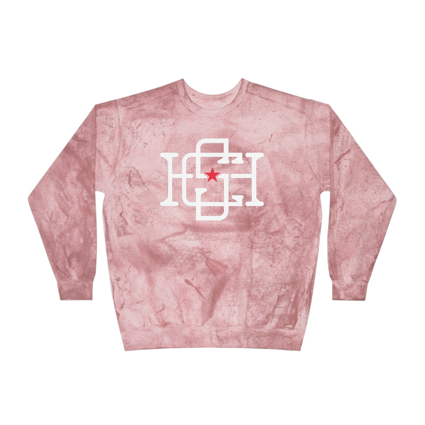 Unisex Comfort Colors Color Blast Crewneck Sweatshirt | CSHL Knot Logo
