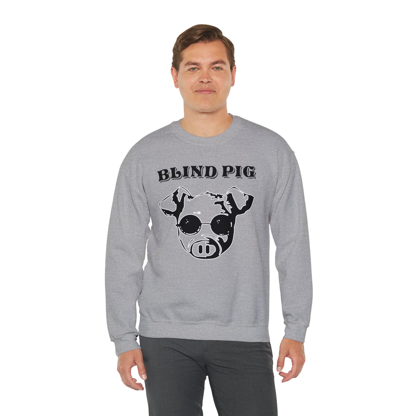 Unisex Heavy Blend™ Crewneck | The Blind Pig Glasses