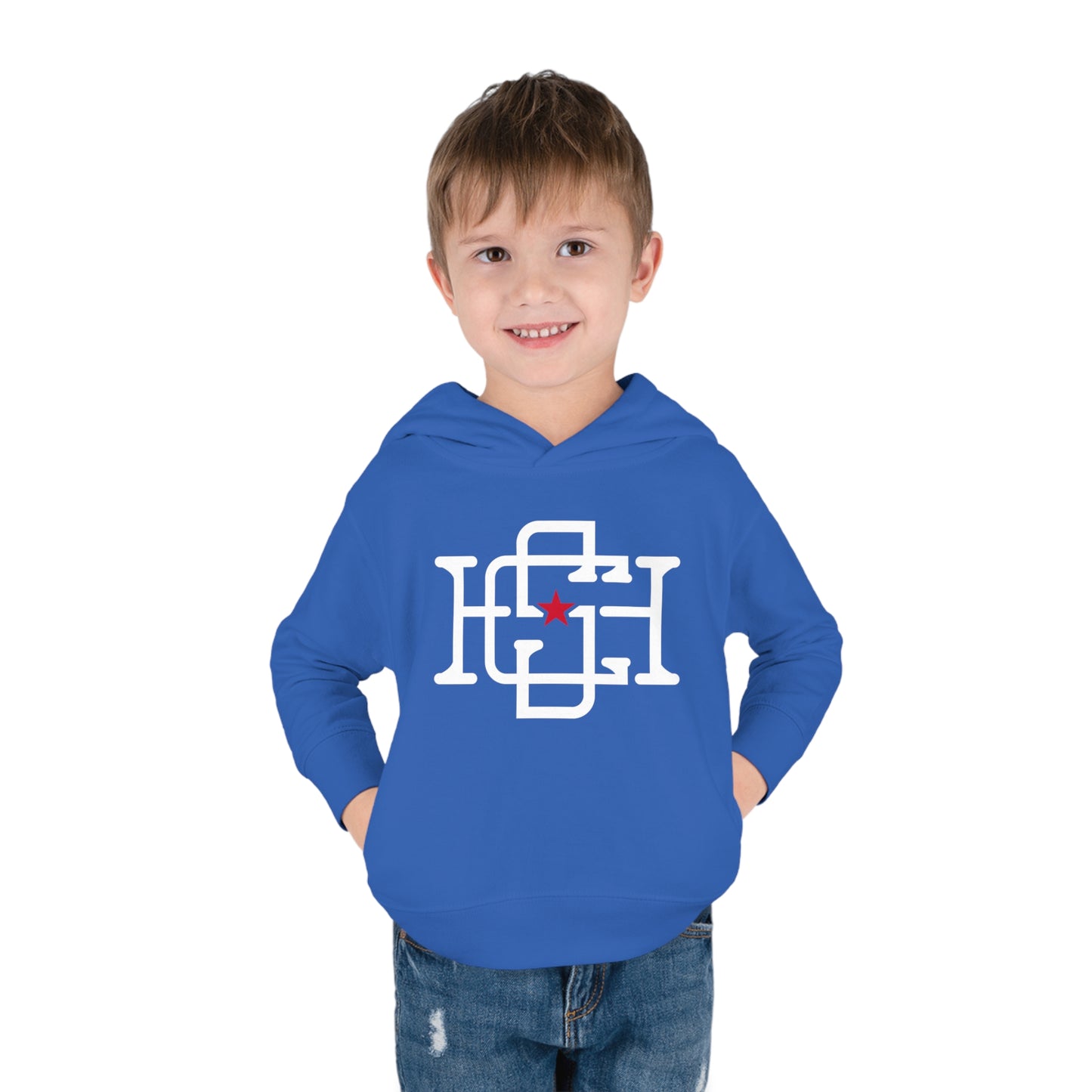 Toddler Pullover Fleece Hoodie | CSHL Knot Logo