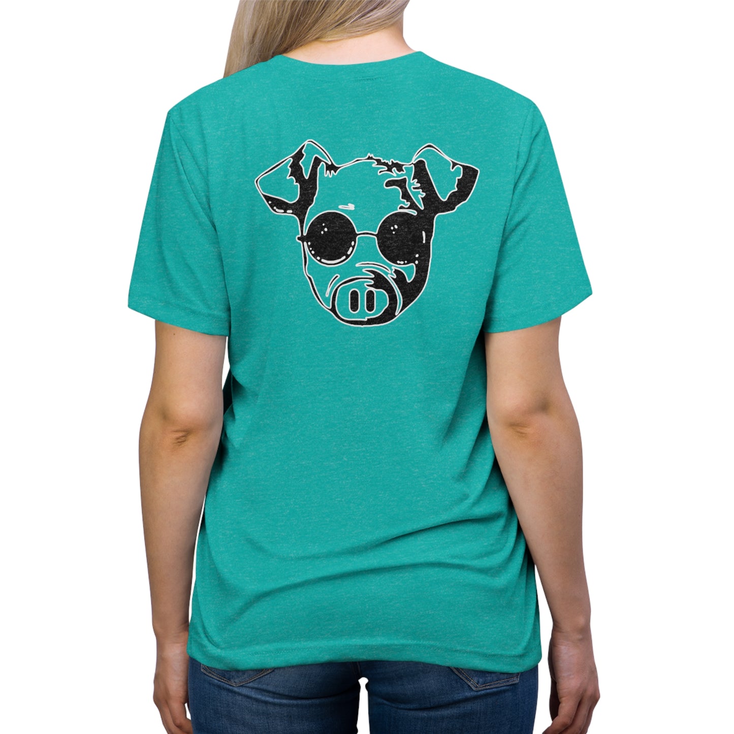 Unisex UltraSoft Triblend Tee | The Blind Pig Glasses