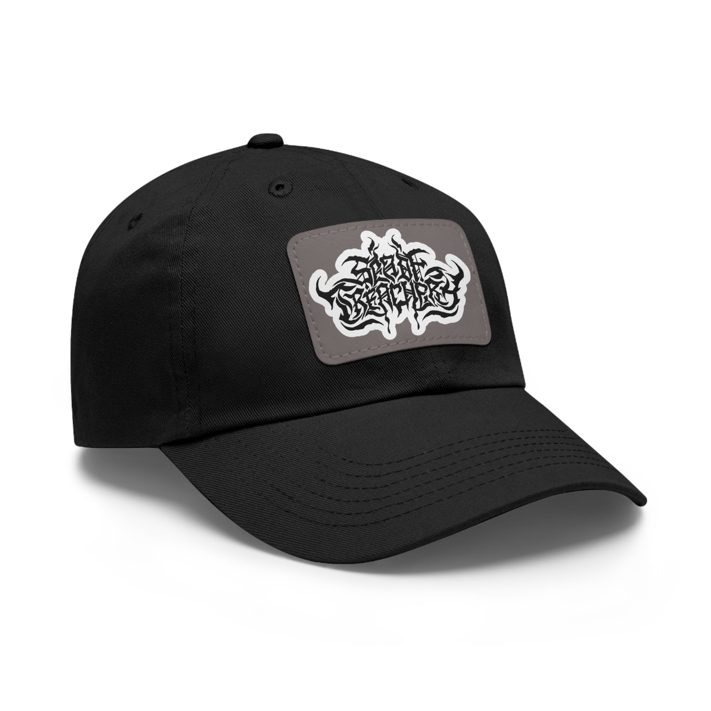 Dad Hat with Leather Patch (Rectangle) | Sea of Treachery