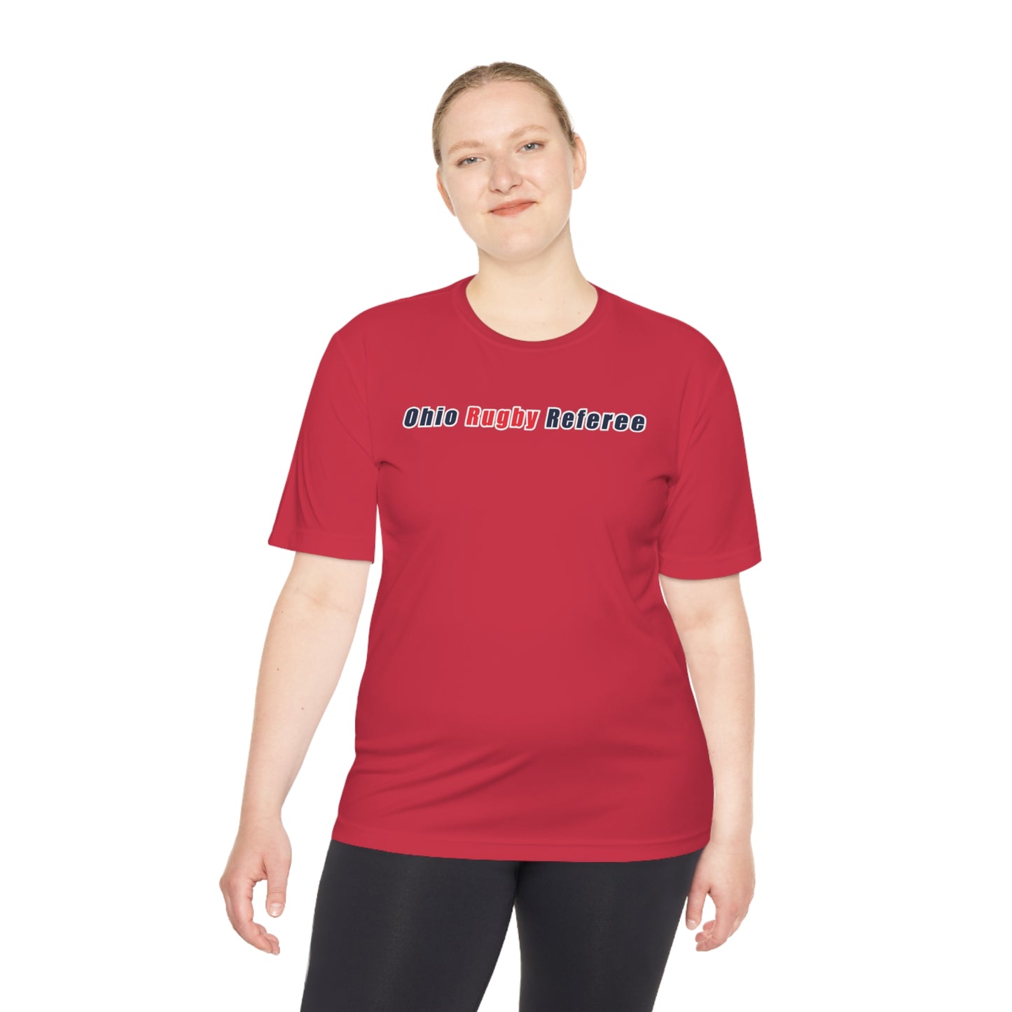 Unisex Moisture Wicking Tee | Ohio Rugby Referee Society